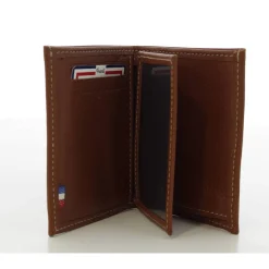 Frandi Mini portefeuille en cuir de vachette graine*Homme Portefeuilles Homme