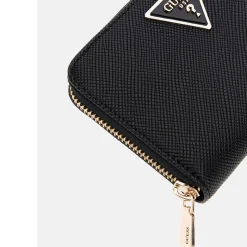 Guess Mini portefeuille saffiano Laurel*Femme Portefeuilles Femme