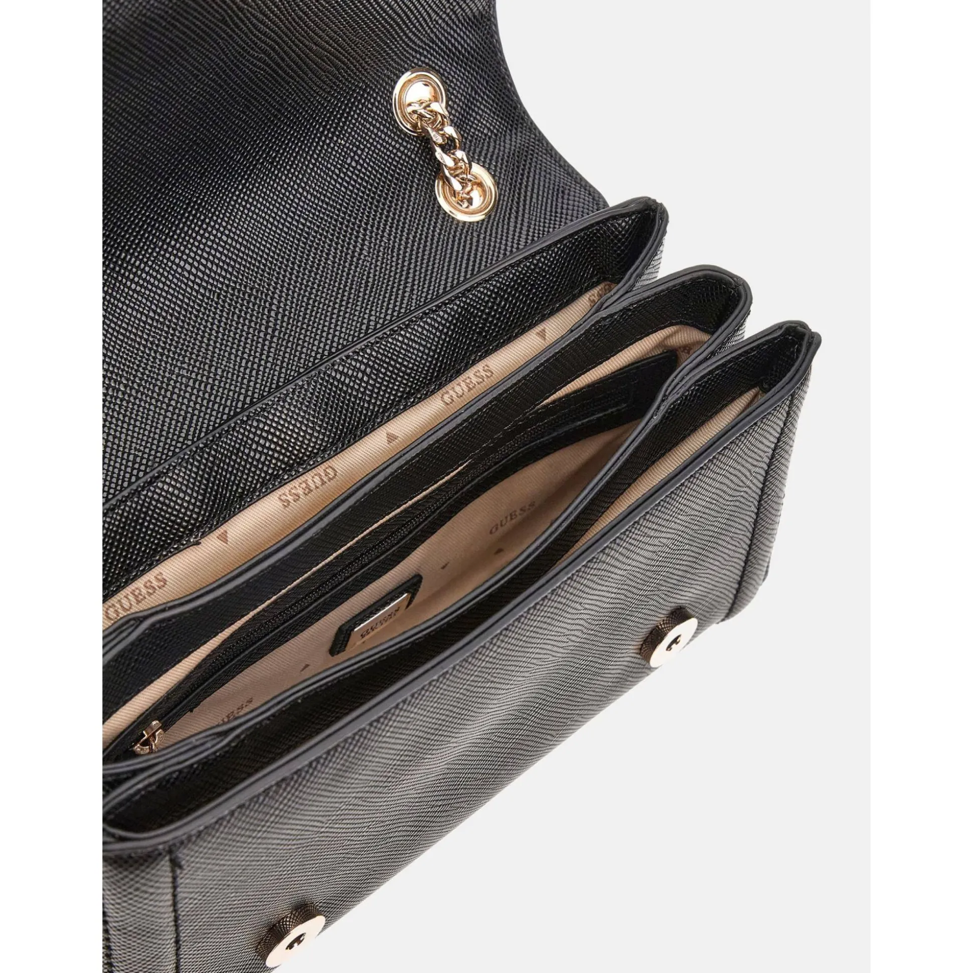 Guess Mini sac a bandouliere Noelle effet saffiano*Femme Sacs Bandoulière