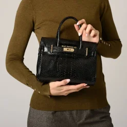 Mac Douglas Mini sac a main Pyla Bryan effet python*Femme Sacs À Main