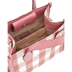 Guess Mini sac a main Silvana imprime vichy*Femme Sacs À Main