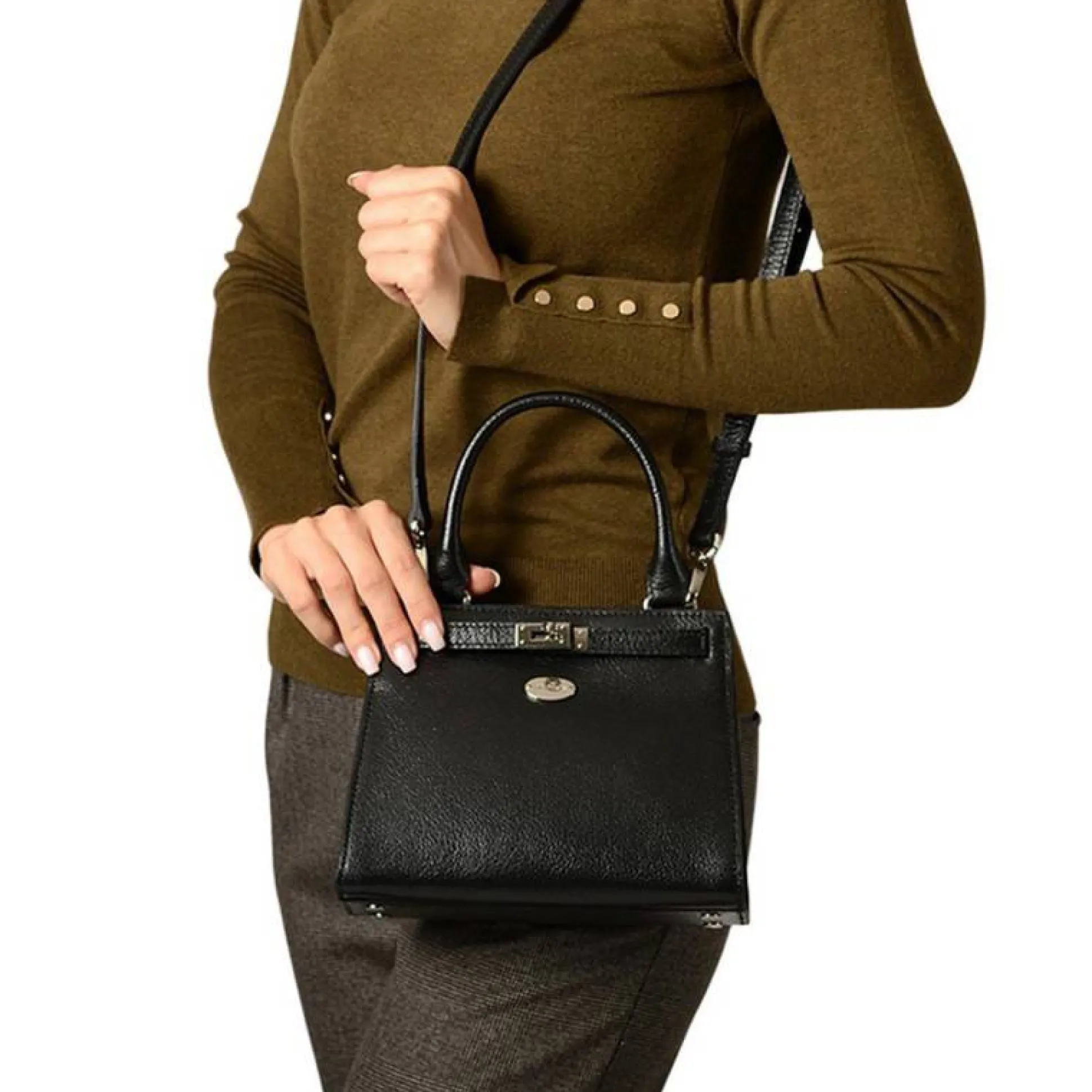 Mac Douglas Mini sac a main Temple Buni en cuir*Femme Sacs À Main