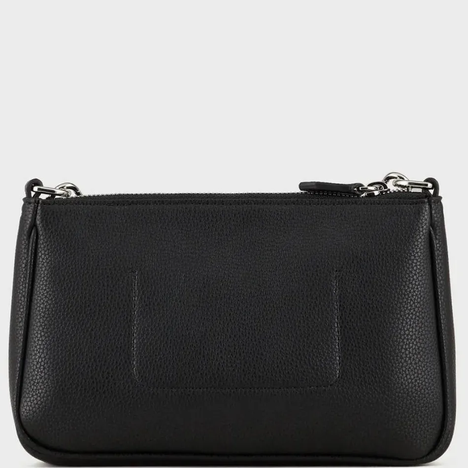 Emporio Armani Mini sac double avec bandouliere imprime cerf*Femme Sacs Bandoulière
