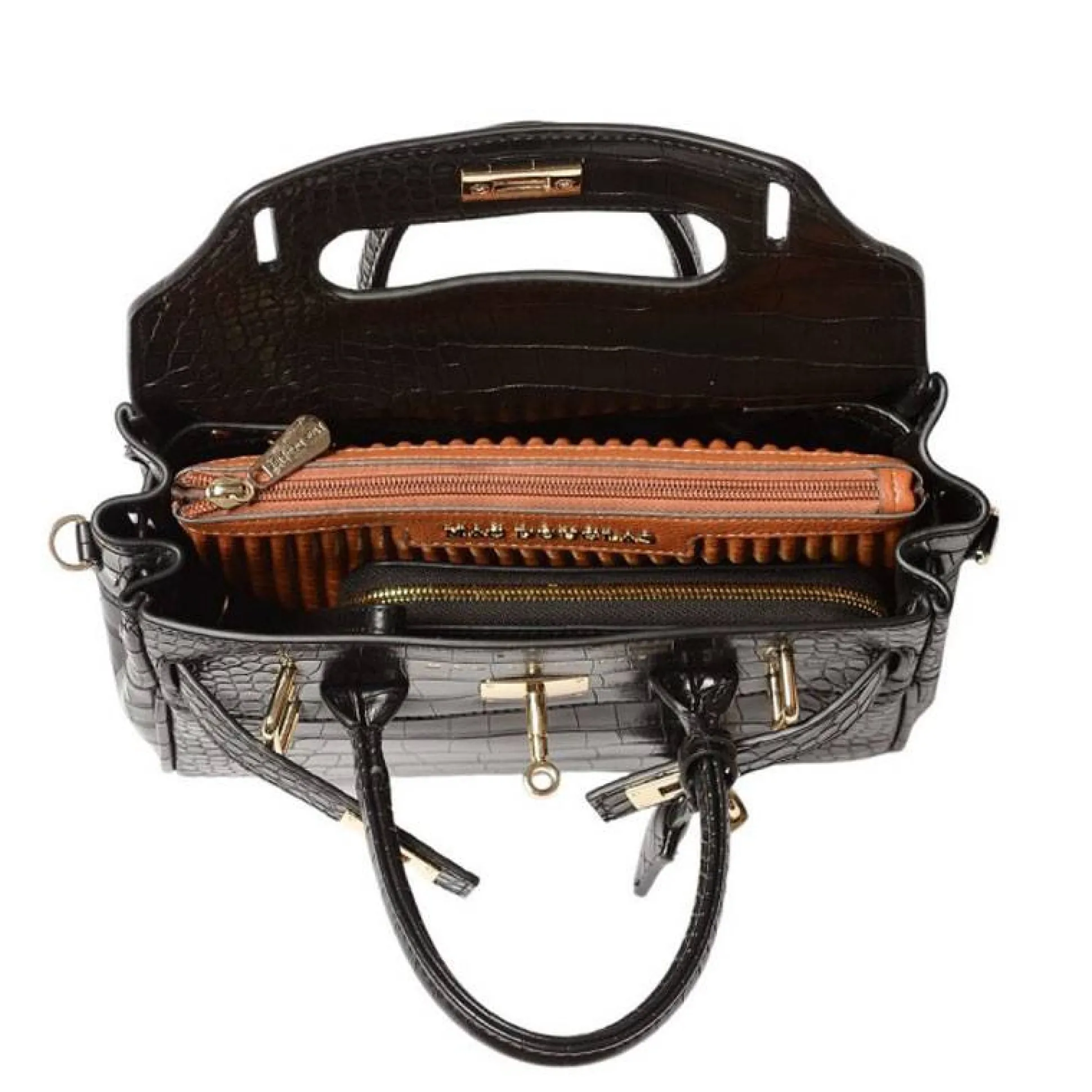 Mac Douglas Mini sac porte main Pyla Meryl croco*Femme Sacs À Main