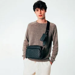 Chabrand Mini sac reporter bandouliere Icone*Homme Petites Sacoches Homme|Sacoches Homme