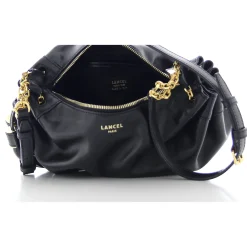 Lancel Mini sac zippe Mabelle cuir avec pompons*Femme Sacs Bandoulière