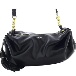 Lancel Mini sac zippe Mabelle cuir avec pompons*Femme Sacs Bandoulière