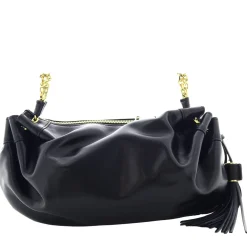 Lancel Mini sac zippe Mabelle cuir avec pompons*Femme Sacs Bandoulière