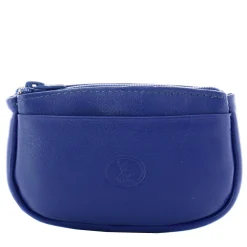 Frandi Petit porte monnaie zippe en cuir lisse*Femme Porte-Monnaie Femme