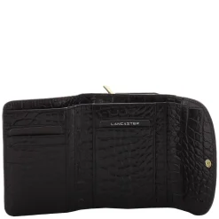 Lancaster Petit portefeuille a rabat Exotic Lezard & Croco*Femme Portefeuilles Femme
