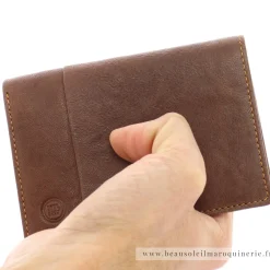 Serge Blanco Petit portefeuille avec porte-cartes Anchorage*Homme Portefeuilles Homme