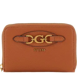 Guess Petit portefeuille Malva logo metal*Femme Portefeuilles Femme