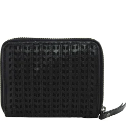 Biba Petit portefeuille zippe Moab en cuir ajoure*Femme Portefeuilles Femme