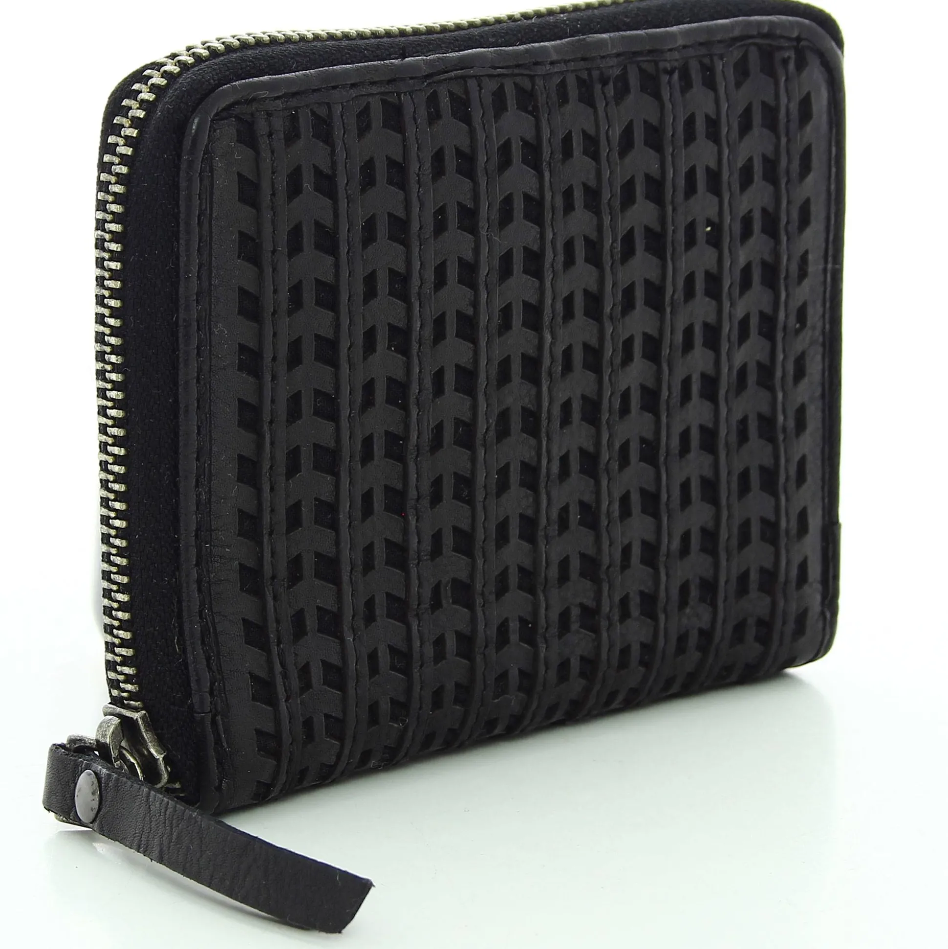 Biba Petit portefeuille zippe Moab en cuir ajoure*Femme Portefeuilles Femme