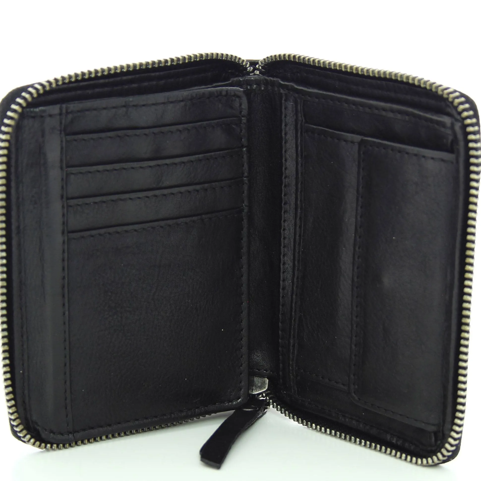 Biba Petit portefeuille zippe Moab en cuir ajoure*Femme Portefeuilles Femme