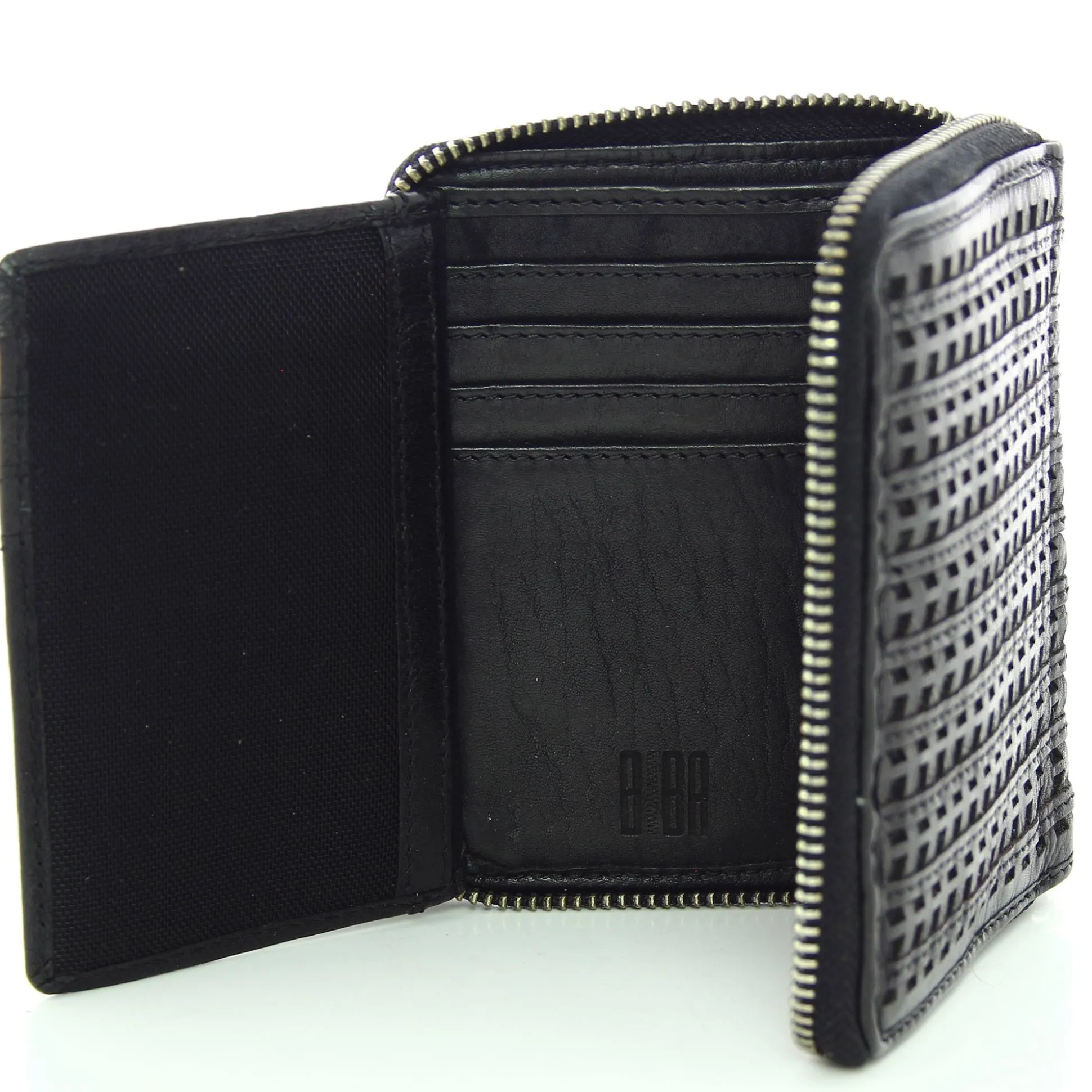 Biba Petit portefeuille zippe Moab en cuir ajoure*Femme Portefeuilles Femme