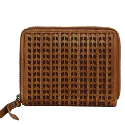 Biba Petit portefeuille zippe Moab en cuir ajoure*Femme Portefeuilles Femme