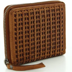 Biba Petit portefeuille zippe Moab en cuir ajoure*Femme Portefeuilles Femme