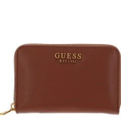 Guess Petit portefeuille zippe Laurel lisse*Femme Portefeuilles Femme