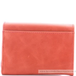 Arthur Aston Petit porte-monnaie femme Rose cuir huile*Femme Porte-Monnaie Femme