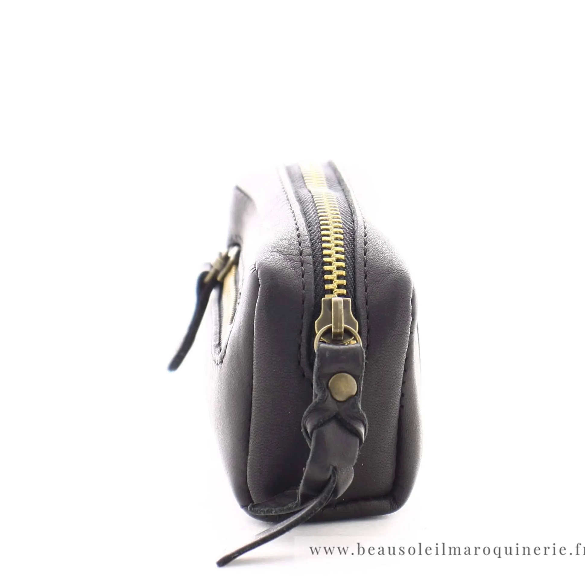 Biba Petit porte-monnaie Kansas zippe en cuir*Femme Porte-Monnaie Femme