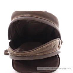 Arthur Aston Petit sac a dos double homme Marco en cuir*Homme Sacs À Dos