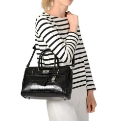 Mac Douglas Petit sac a main Pyla Rythme facon croco*Femme Sacs À Main