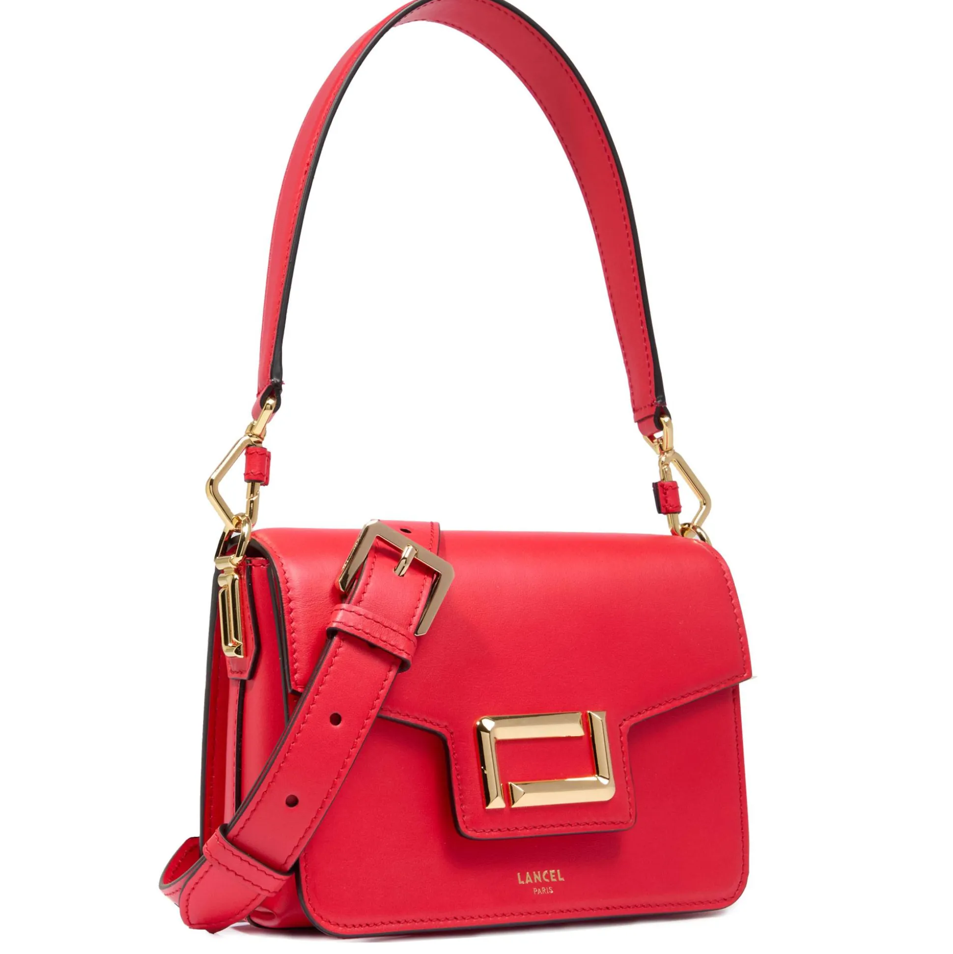 Lancel Petit sac a rabat Angele S en cuir lisse*Femme Sacs Porté Épaule|Sacs Bandoulière