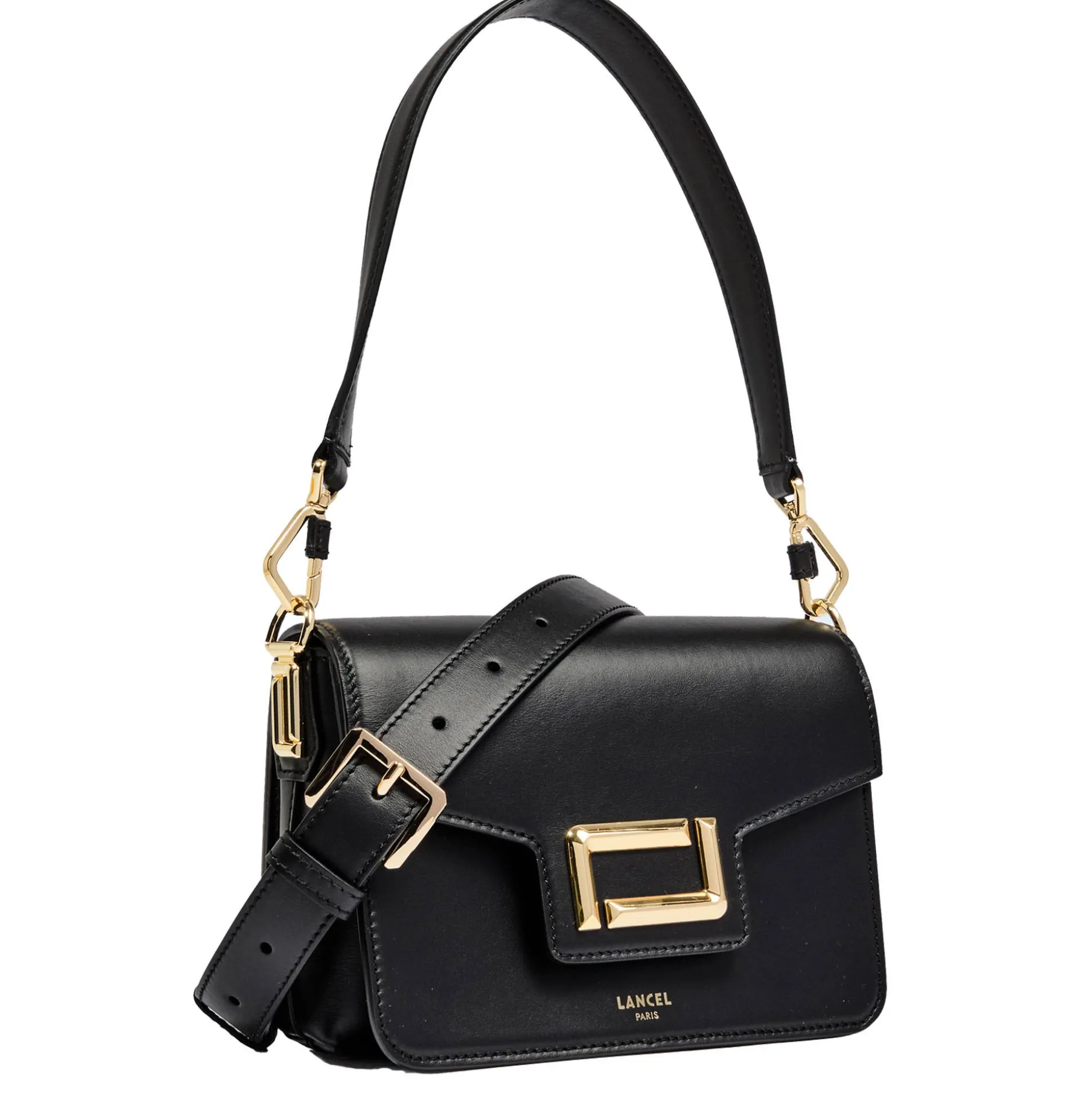 Lancel Petit sac a rabat Angele S en cuir lisse*Femme Sacs Porté Épaule|Sacs Bandoulière