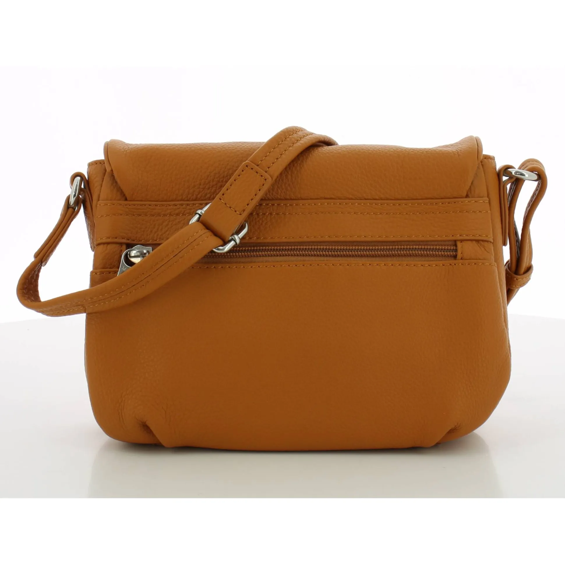 Mocca Petit sac bandouliere Dana a rabat en cuir*Femme Sacs Bandoulière