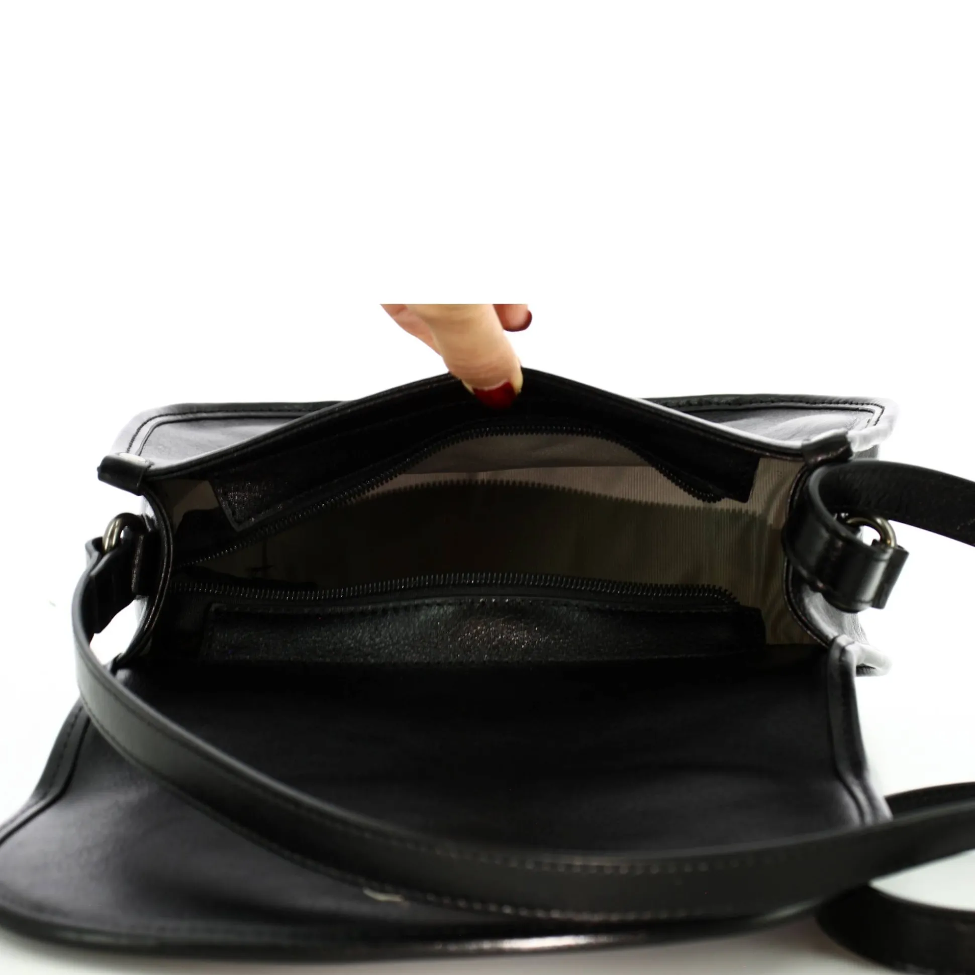 Arthur Aston Petit sac bandouliere Edith a rabat*Femme Sacs Bandoulière