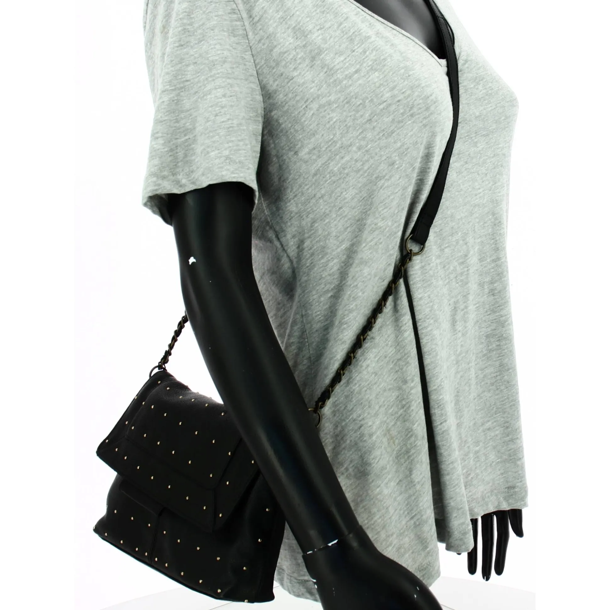 Pieces Petit sac bandouliere Felizia cuir cloute*Femme Sacs Bandoulière