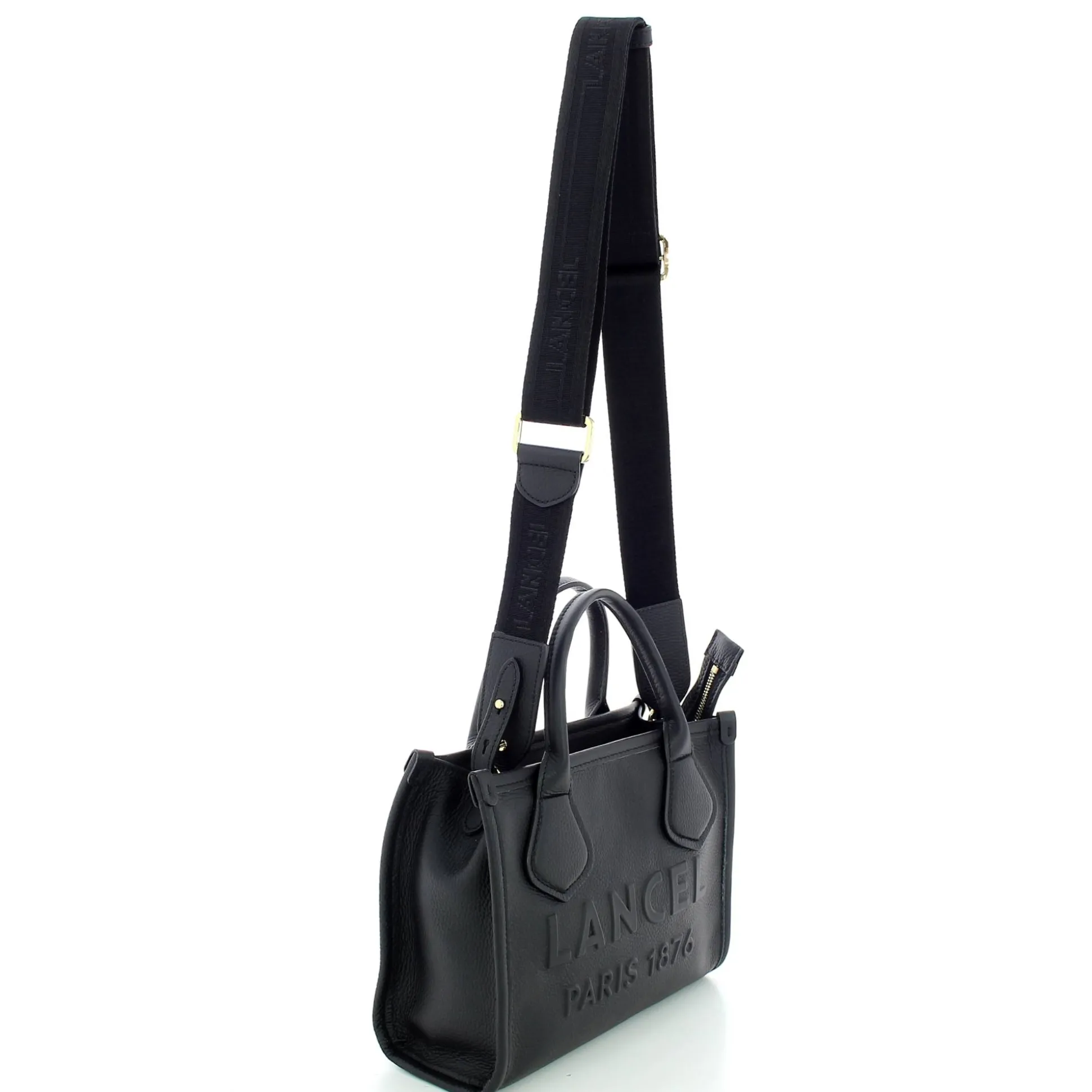 Lancel Petit sac cabas Jour en cuir graine S*Femme Sacs À Main