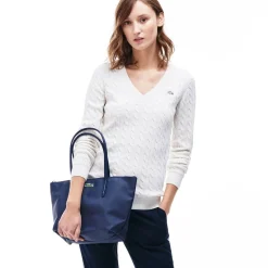 Lacoste Petit sac cabas L.12.12 Concept uni*Femme Sacs Cabas