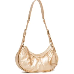Lancaster Petit sac demi lune zippe Retro Chouchou*Femme Sacs Porté Épaule