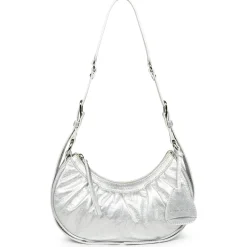 Lancaster Petit sac demi lune zippe Retro Chouchou*Femme Sacs Porté Épaule