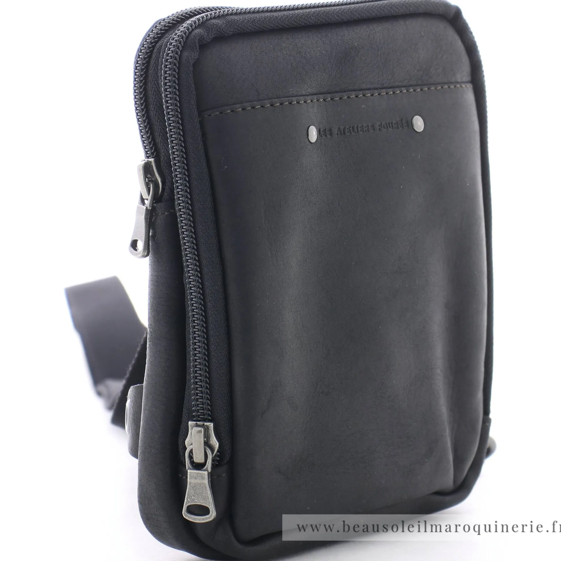 Les Ateliers Foures Petit sac holster Orion Baroudeur*Homme Petites Sacoches Homme