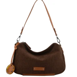 Francinel Petit sac porte epaule velours Harmonie*Femme Sacs Porté Épaule