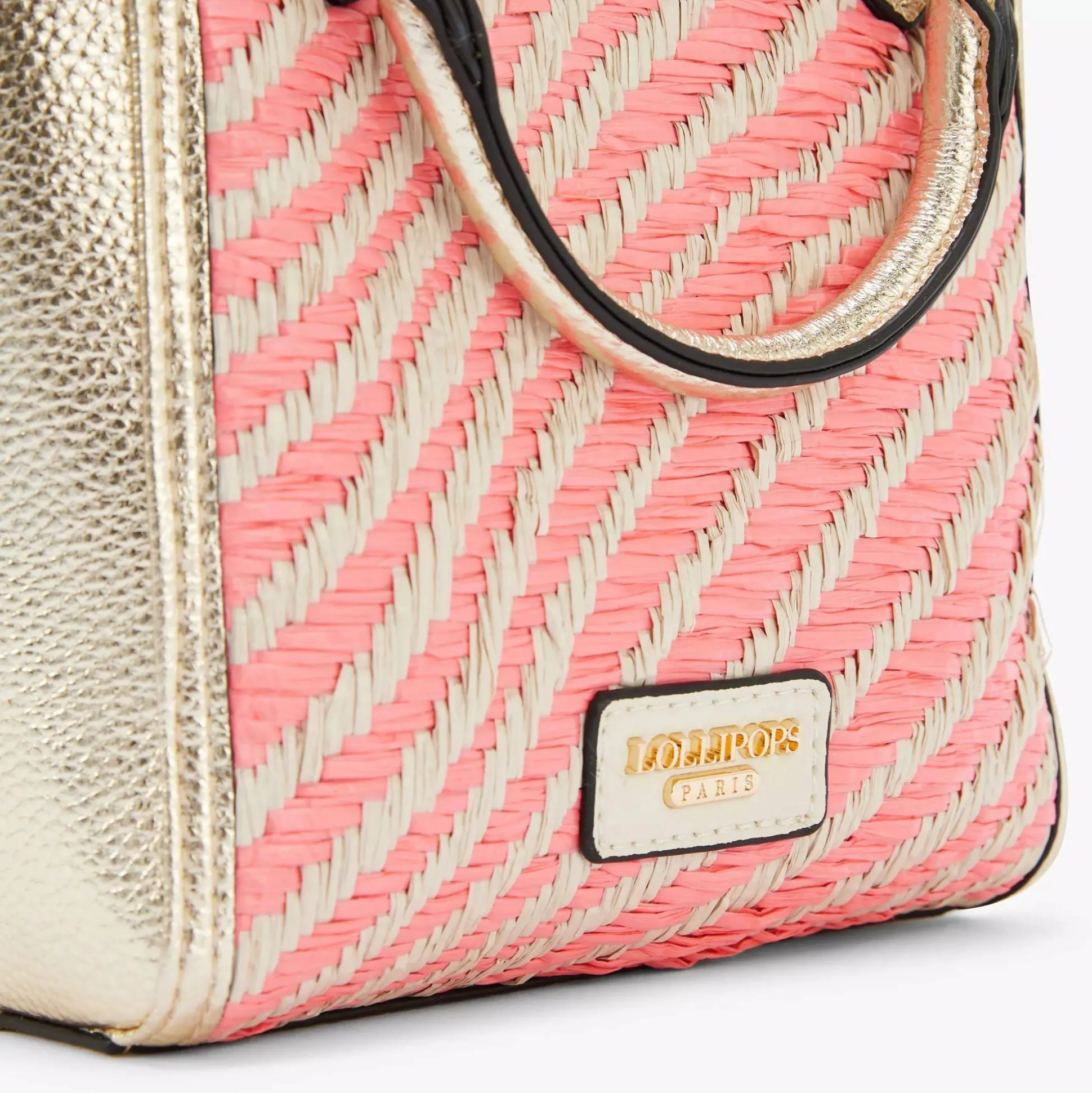 Lollipops Petit sac S Nairobi effet paille*Femme Sacs À Main