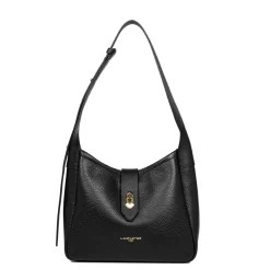 Lancaster Petit sac seau avec fermoir dore S Top Double*Femme Sacs Bandoulière