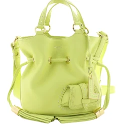 Lancel Petit sac seau cuir graine Premier Flirt*Femme Sacs Bandoulière
