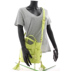 Lancel Petit sac seau cuir graine Premier Flirt*Femme Sacs Bandoulière