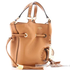 Lancel Petit sac seau cuir graine Premier Flirt*Femme Sacs Bandoulière