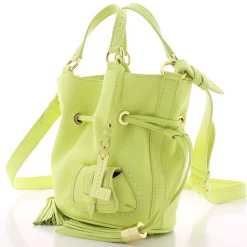 Lancel Petit sac seau cuir graine Premier Flirt*Femme Sacs Bandoulière
