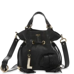 Lancel Petit sac seau cuir graine Premier Flirt*Femme Sacs Bandoulière