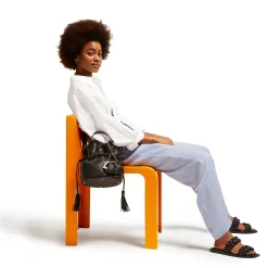 Lancel Petit sac seau cuir graine Premier Flirt*Femme Sacs Bandoulière
