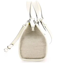 Lancel Petit sac Summer Tote S toile et cuir - Made in Italy*Femme Sacs Bandoulière|Sacs À Main