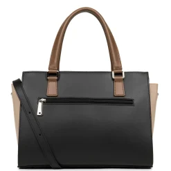 Lancaster Petit sac trapeze cuir lisse Smooth Fabrique en France*Femme Sacs À Main