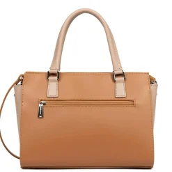 Lancaster Petit sac trapeze cuir lisse Smooth Fabrique en France*Femme Sacs À Main