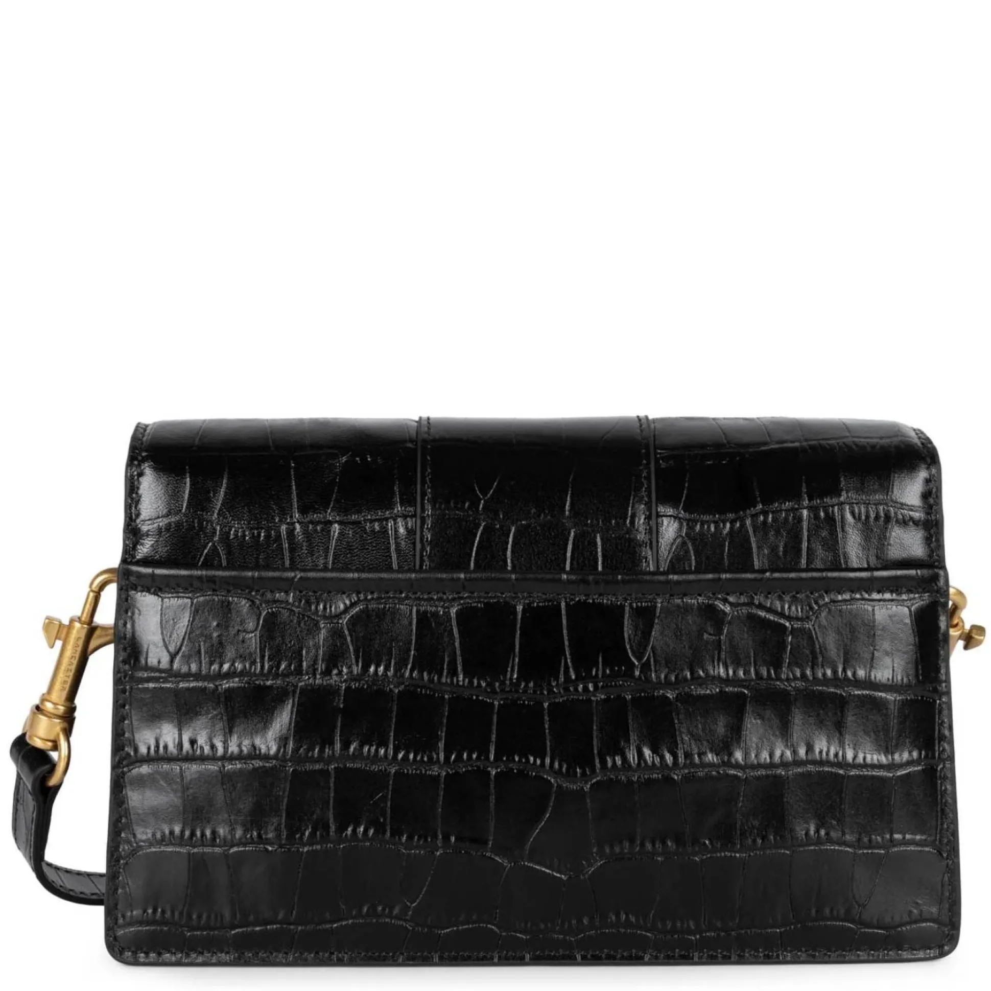 Lancaster Petit sac trotteur Exotic Ily facon croco*Femme Sacs Porté Épaule|Sacs Bandoulière